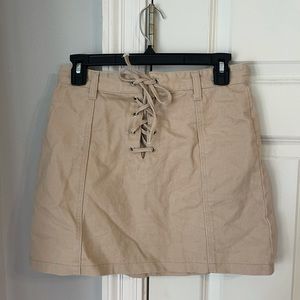 $$Forever 21 tie up skirt